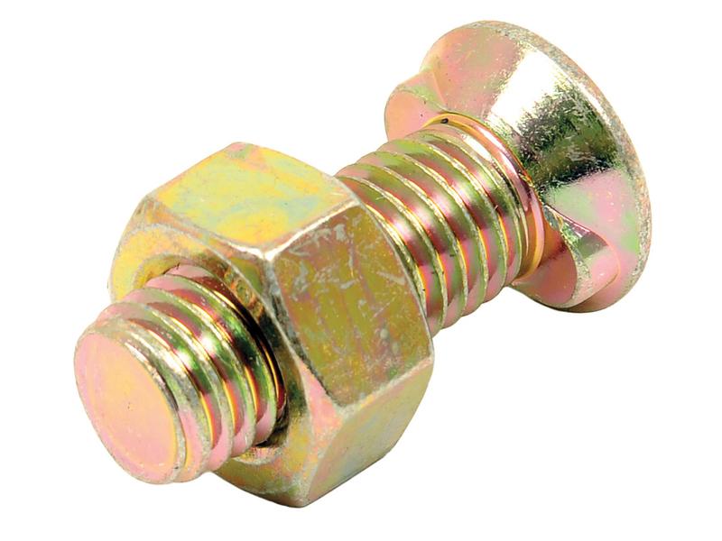 Parafuso c/porca - M12 x 35mm, Resistência à tração 10.9 (S.76065)