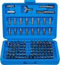 Conjunto de pontas de segurança | Entrada de sextavado externo 6,3 mm (1/4") | 100 peças