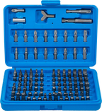 Conjunto de pontas de segurança | Entrada de sextavado externo 6,3 mm (1/4") | 100 peças