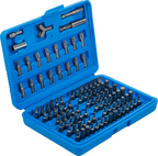 Conjunto de pontas de segurança | Entrada de sextavado externo 6,3 mm (1/4") | 100 peças