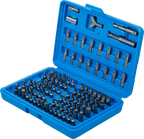Conjunto de pontas de segurança | Entrada de sextavado externo 6,3 mm (1/4") | 100 peças
