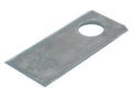 Faca - Faca plana - 90 x 40x3mm - Orifício Ø19mm - Esq./Dt. - para Deutz-Fahr, Fella, Claas Aplicavel em: 06561543 (S.77051)