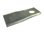Faca - Twisted blade, top edge sharp - 93x40x3mm - Orifício Ø16.25mm - Esq. - para Kuhn, John Deere, New Holland, Bamford, Kverneland, PZ, Kidd Aplicavel em: 561.512.00 (S.77053)