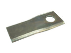 Faca - Twisted blade, top edge sharp - 93x40x3mm - Orifício Ø16.25mm - Dt. - para Kuhn, John Deere, New Holland, Bamford, Kverneland, PZ, Kidd Aplicavel em: 561.513.00 (S.77054)