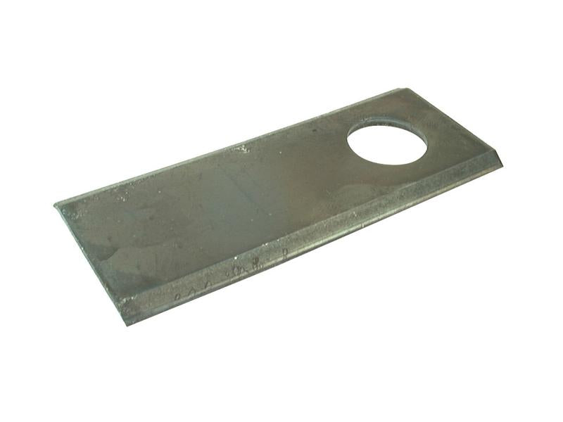 Faca - Faca plana - 96 x 40x3mm - Orifício Ø19mm - Esq./Dt. - para Deutz-Fahr, Claas, Fella, Niemeyer, PZ, Pottinger, Krone Aplicavel em: 06561542 (S.77057)
