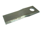 Faca - Twisted blade, top edge sharp - 122x45x4mm - Orifício Ø18.25mm - Dt. - para Kuhn, Claas, New Holland, John Deere Aplicavel em: 564.513.00 (S.77063)
