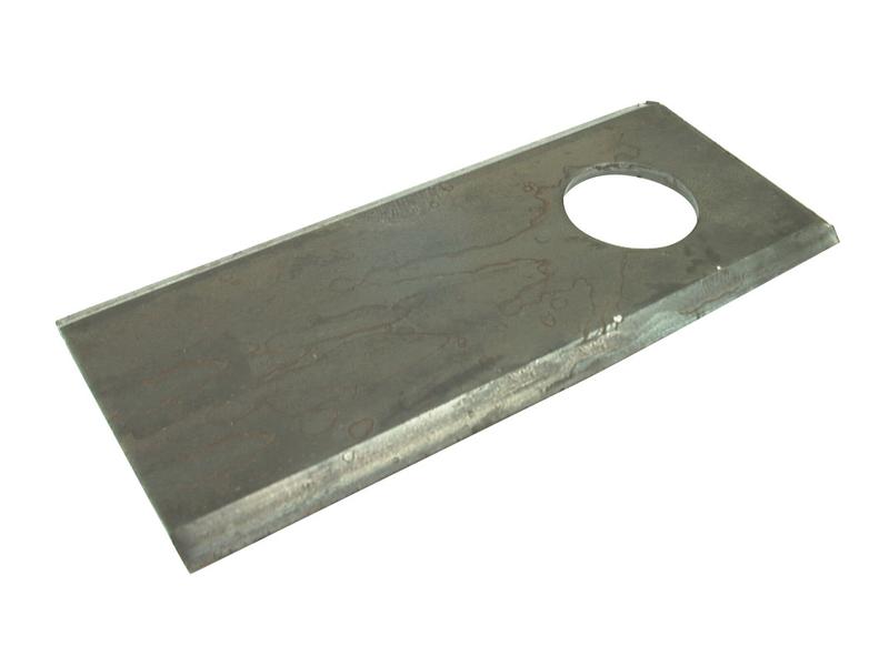 Faca - Faca plana - 108 x 48x3mm - Orifício Ø21mm - Esq./Dt. - para Galfre, Marangon, Morra, New Holland Aplicavel em: 108D STRAIGHT (S.77079)