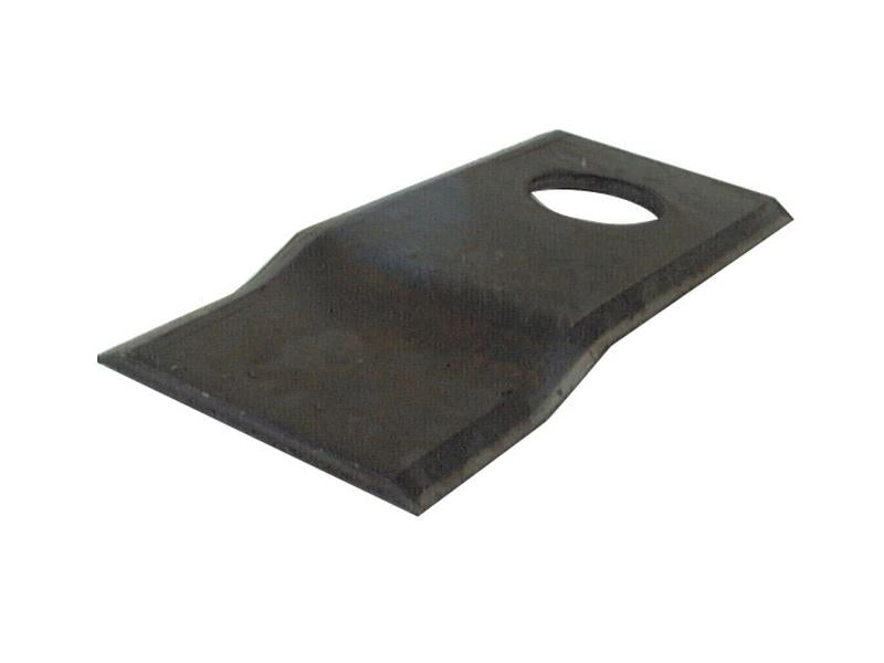 Faca - Stepped Blade - 108 x 48x3mm - Orifício Ø21mm - Esq./Dt. - para Galfre, Fort-Morra, New Holland Aplicavel em: 108P CRANKED (S.77080)