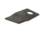 Faca - Twisted blade, bottom edge sharp & parallel - 94x48x3mm - Orifício Ø19mm - Dt. - para PZ, Krone, Vicon, Kuhn Aplicavel em: TF70 (S.77113)