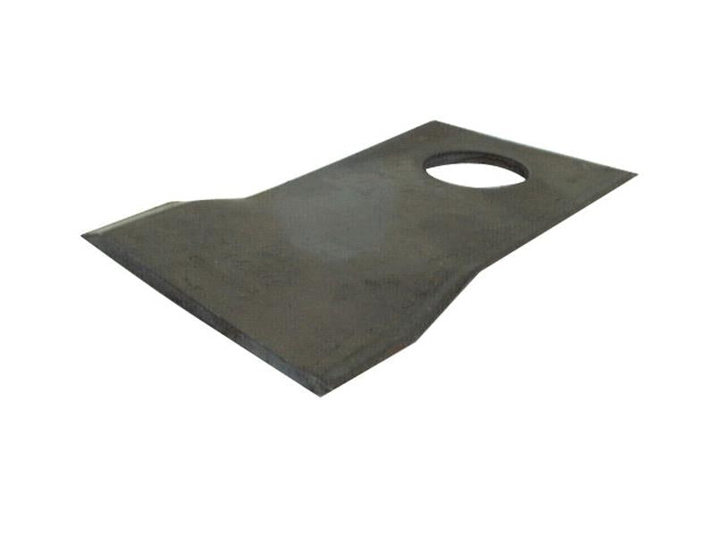 Faca - Twisted blade, bottom edge sharp & parallel - 94x48x3mm - Orifício Ø19mm - Esq. - para PZ, Krone, Vicon, Kuhn Aplicavel em: TF71 (S.77114)