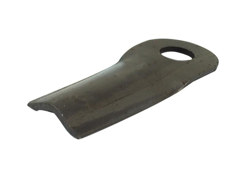 Faca - Lamina conica - 128 x 50x4mm - Orifício Ø20.5 x 23mm - Esq./Dt. - para Taarup, Kuhn Aplicavel em: 56.110.300 (S.77117)