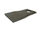Faca - Faca torcida - 107x48x4mm - Orifício Ø18.5mm - Esq. - para Vicon, Kuhn Aplicavel em: 90261559 (S.77121)