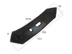 Bico 255x65x8mm Centros de orifícios em 40/55mm Aplicavel em: 646740M1 (S.77172)
