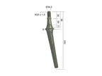 Bico para grade de bicos 330mm. para Lely Aplicavel em: 1169902200 (S.77265)