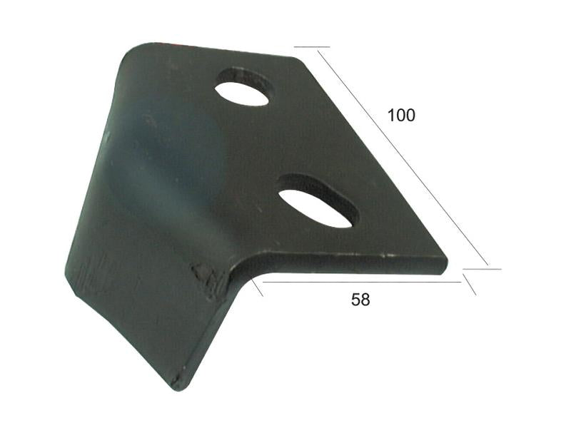 Protetor de dentes 100x75x6mm. Centros de orifícios em: 50mm. Aplicavel em: 38100215 (S.77286)
