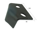 Protetor de dentes 100x75x6mm. Centros de orifícios em: 50mm. Aplicavel em: 38100215 (S.77286)