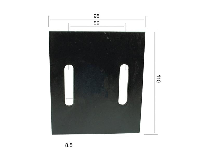 Prato raspador 110x95x4mm Aplicavel em: 26100667 (S.77290)