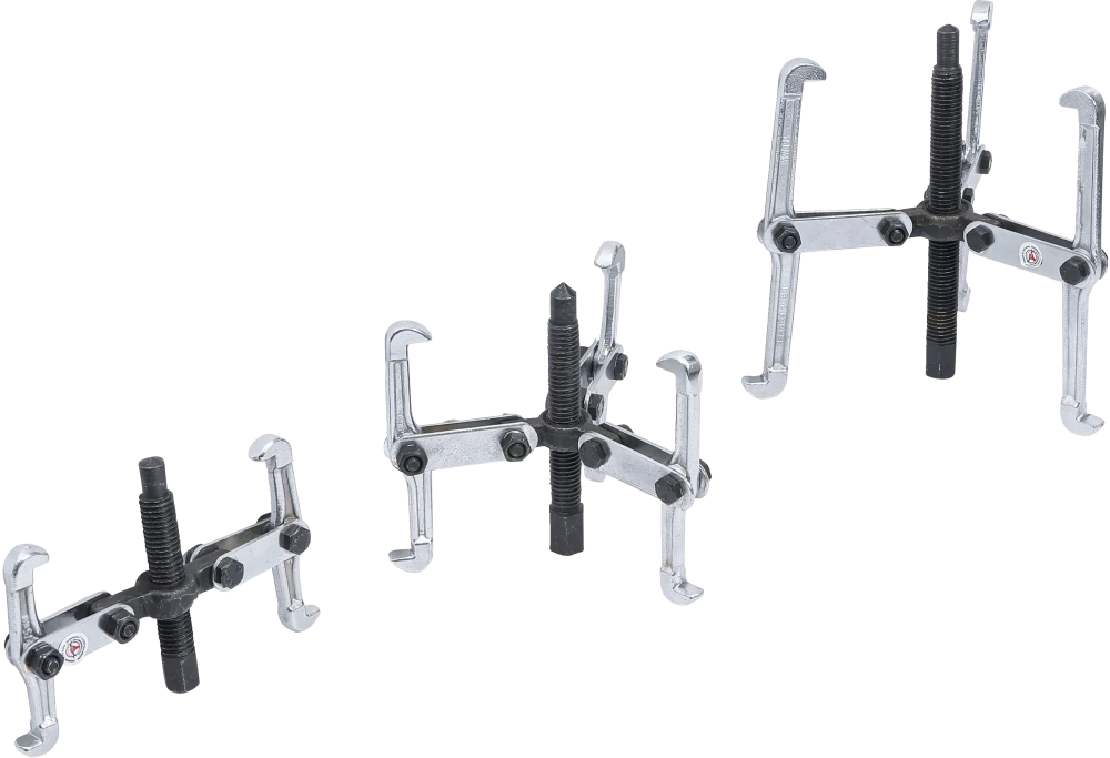 Conjunto de extratores, 2/3 braços | 150 / 100 / 75 mm | 3 peças