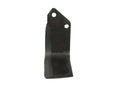 Faca Dt. 80x8mm Altura: 165mm. Centros de orifícios em: 57mm. Orifício Ø: 14.5mm. para Krone, Kuhn Aplicavel em: 51921600 (S.77556)