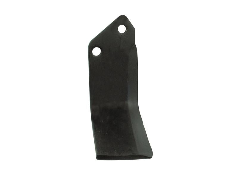 Faca Esq. 80x8mm Altura: 165mm. Centros de orifícios em: 57mm. Orifício Ø: 14.5mm. para Krone, Kuhn Aplicavel em: 51921500 (S.77557)