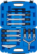 Conjunto de extratores internos/externos, 2 e 3 braços | 13 peças