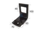 Abraçadeira mola vibrocultor 45x12mm para 60x60mm (S.77764)