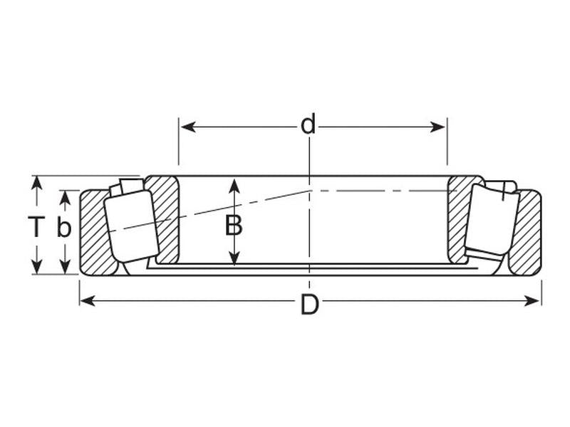 Rolamento LM72849/LM72810 (S.7779)