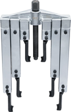 Conjunto de extratores universais, 2 braços | 35 - 130 mm | 7 peças