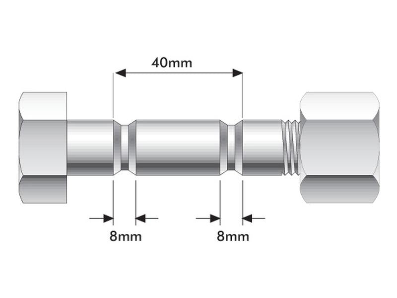 Shear Bolt - M20x85mmGrau 8.8 Aplicavel em: KK035061R (S.77962)