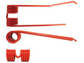 Mola - Dt. - Comp:368mm, Larg:111mm, Ø9mm - para Lely Aplicavel em: 73135 (S.78057)