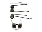 Mola Comp:275mm, Larg:90mm, Ø8mm - para Centrac Aplicavel em: 325/MAT992 (S.78072)