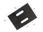 Prato raspador 125x90x3mm Aplicavel em: C648921 (S.78076)
