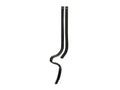Mola Track Eradicator - Secção (mm) 32 x 10, Comprimento (mm) 570 (S.78138)