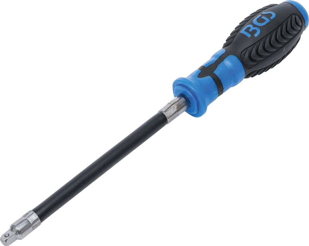 Chave de parafusos com haste flexível | quadrado externo 6,3 mm (1/4")