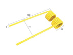 Mola Comp:188mm, Larg:71mm, Ø5mm - para John Deere Aplicavel em: CC32965 (S.78332)