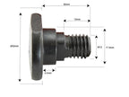 Parafuso C/ Porca- M12x30mm - para Krone, Claas Aplicavel em: 1377266K (S.78373)