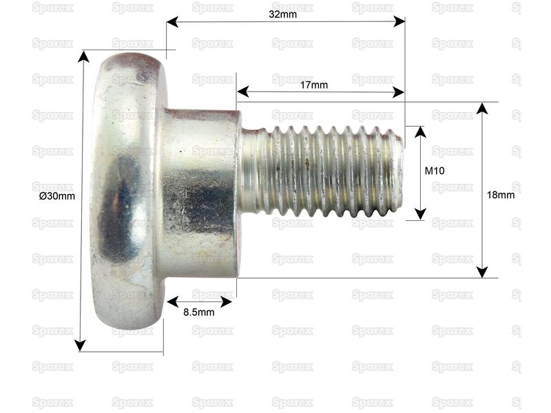 Parafuso C/ Porca- M10x32mm - para Vicon Aplicavel em: 81160k (S.78397)