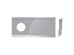 Faca - Faca torcida - 106x49x4mm - Orifício Ø19mm - Dt. - para Fella Aplicavel em: 122330 (S.78402)