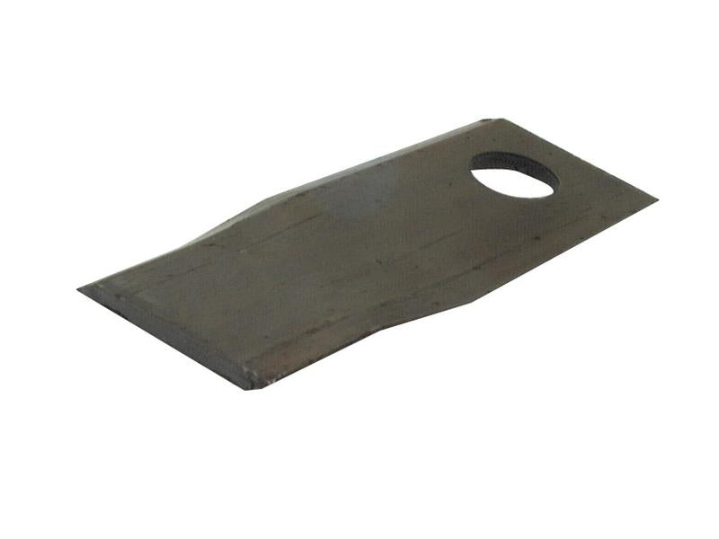 Faca - Faca torcida - 112x48x4mm - Orifício Ø19mm - Dt. - para Fella, Krone Aplicavel em: 123707 (S.78405)