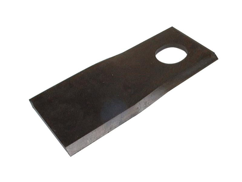 Faca - Faca torcida - 126x48x4mm - Orifício Ø20.5 x 23mm - Esq. - para Kuhn, Taarup, Agram, Kverneland Aplicavel em: 56110900 (S.78414)