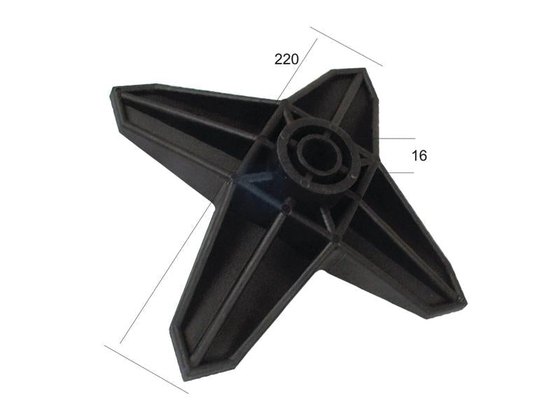 Star Wheel 220x47.5x11mm para Flexicoil Aplicavel em: 120000050 (S.78529)