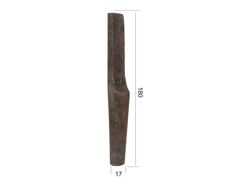 Ponta de reparo Weld on 180mm. para Lely. Aplicavel em: 1169914870 (S.78633)