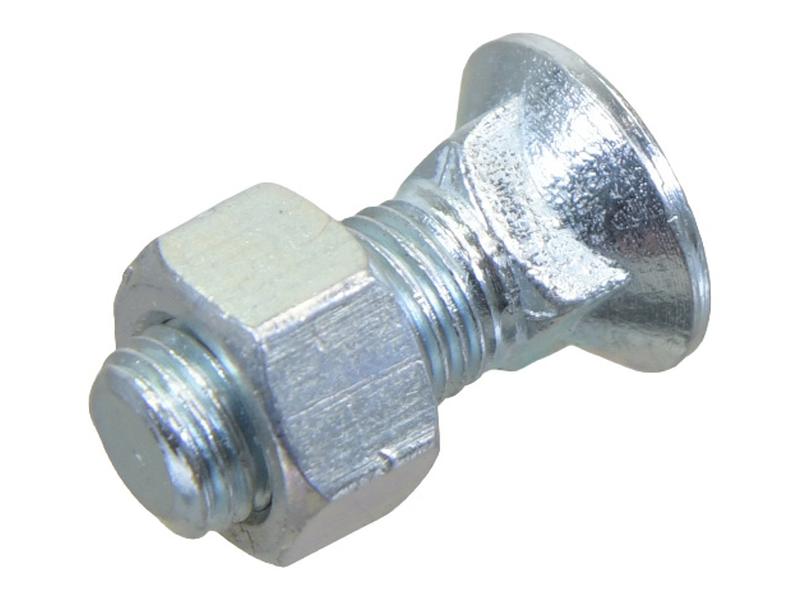 Parafuso c/porca - 3/8'' x 25mm, Resistência à tração 8.8 (25 un. Caixa) Aplicavel em: 353412X1 (S.78700)