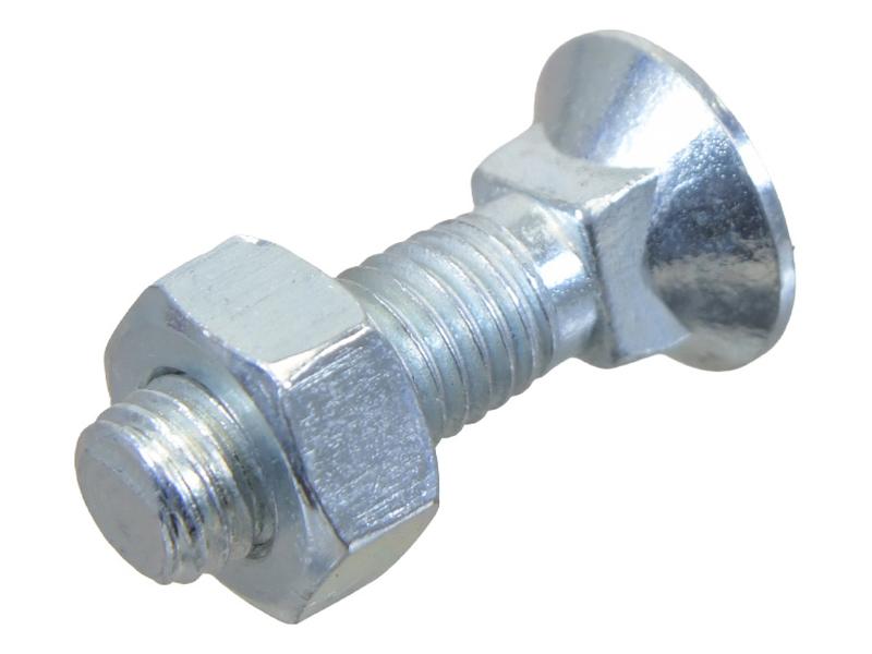 Parafuso c/porca - M10 x 35mm, Resistência à tração 8.8 (25 un. Caixa) Aplicavel em: 3015652LX (S.78707)