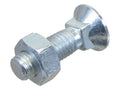 Parafuso c/porca - M10 x 35mm, Resistência à tração 8.8 (25 un. Caixa) Aplicavel em: 3015652LX (S.78707)