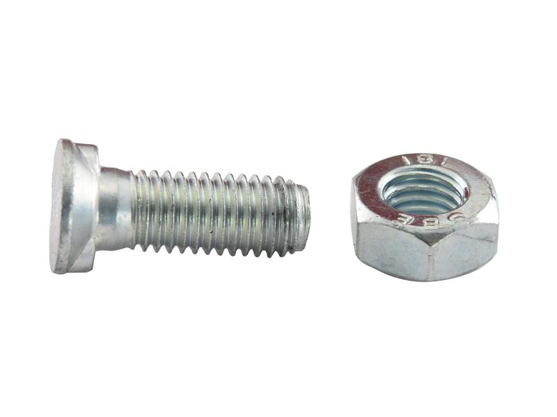 Parafuso c/porca - M12 x 30mm, Resistência à tração 8.8 (25 un. Caixa) Aplicavel em: 033100 (S.78765)
