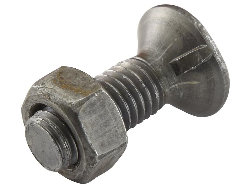Parafuso c/porca - M10 x 40mm, Resistência à tração 8.8 (25 un. Caixa) (S.78827)