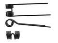 Mola - Esq. - Comp:387mm, Larg:110mm, Ø9.5mm - para Kuhn, John Deere, New Holland Aplicavel em: 58740600 (S.78951)