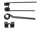 Mola - Dt. - Comp:387mm, Larg:110mm, Ø9.5mm - para Kuhn, John Deere, New Holland Aplicavel em: 58740700 (S.78952)