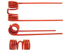 Mola Comp:204mm, Larg:76mm, Ø5.5mm - para Welger Aplicavel em: 0940530200 (S.78970)